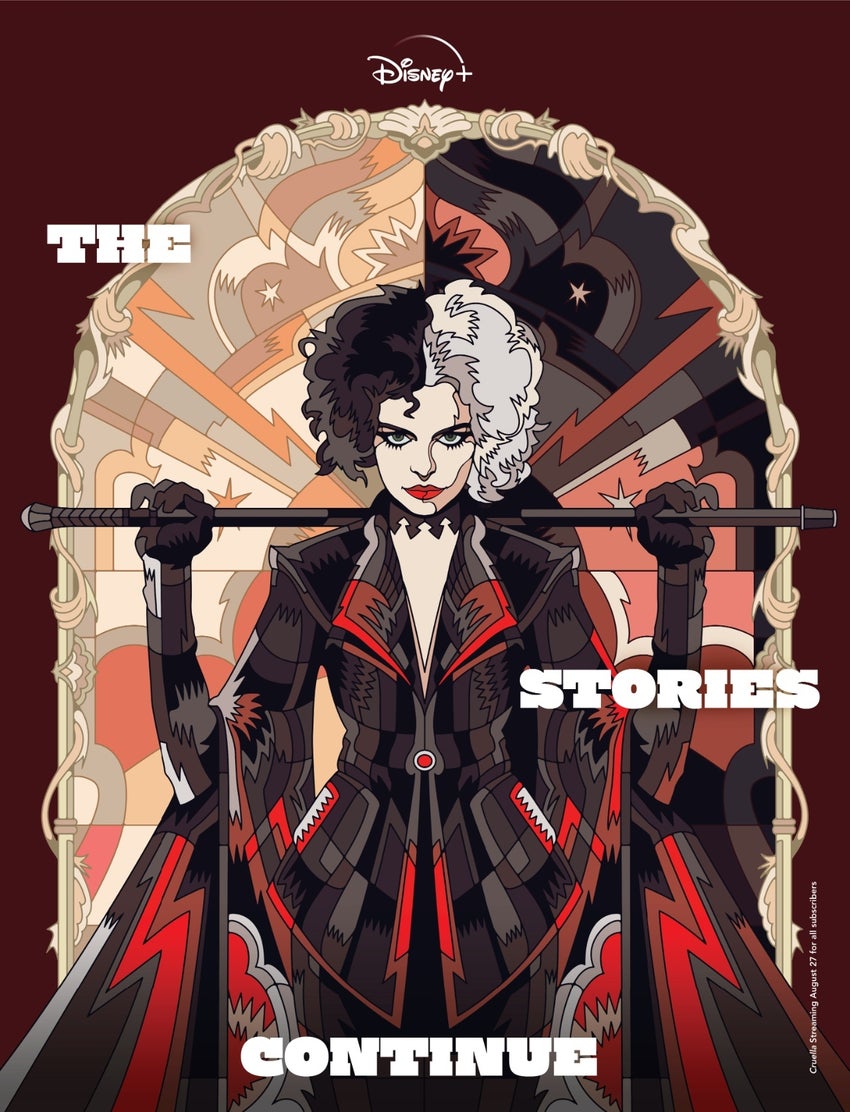 disney plus stories continue magazine cruella