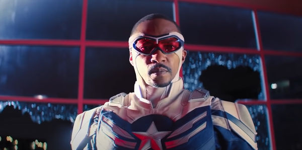 Sam Wilson eventually accepted the shield and took on his new persona. (Photo Credit: YouTube-Screengrab/@KinoCheck International)