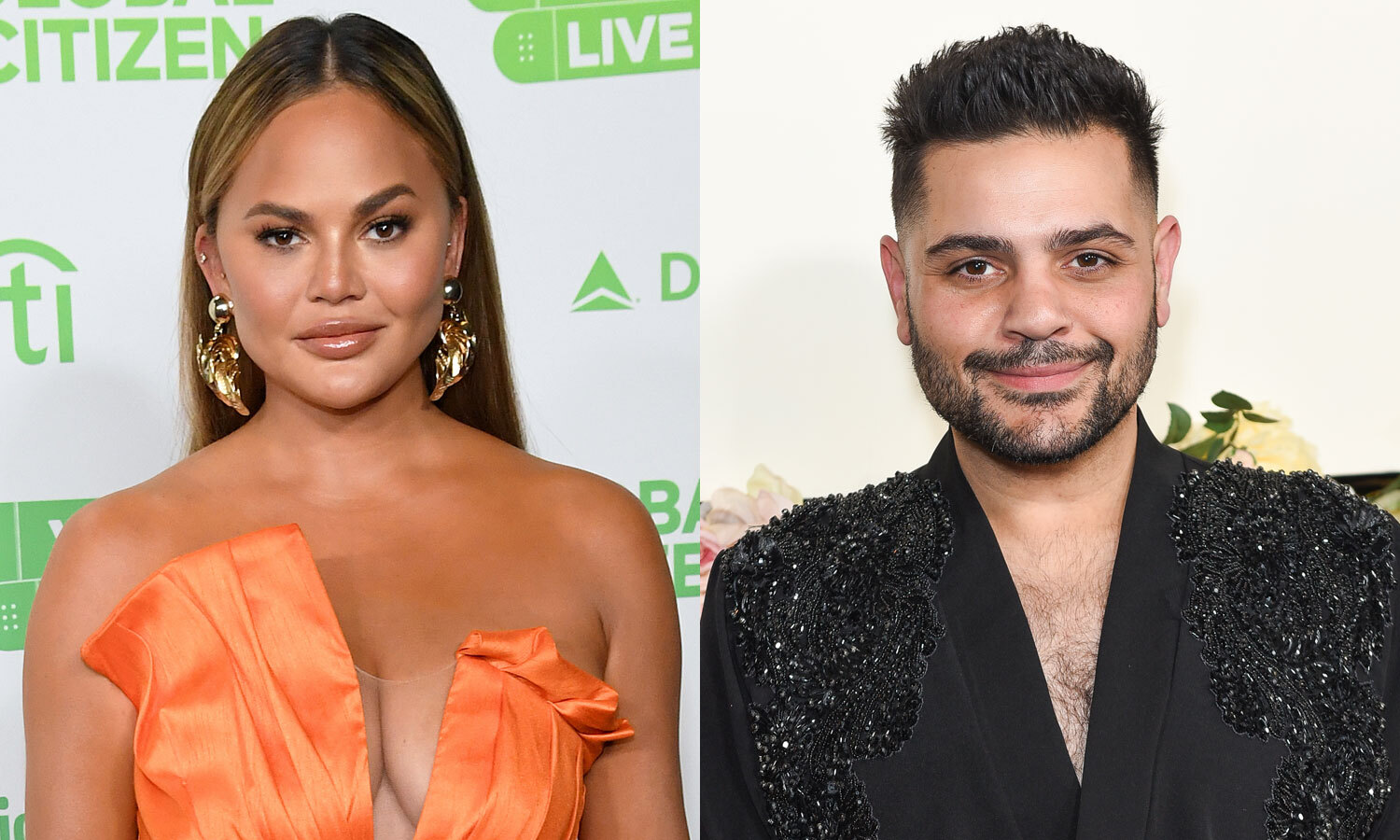 Chrissy Teigen and Michael Costello