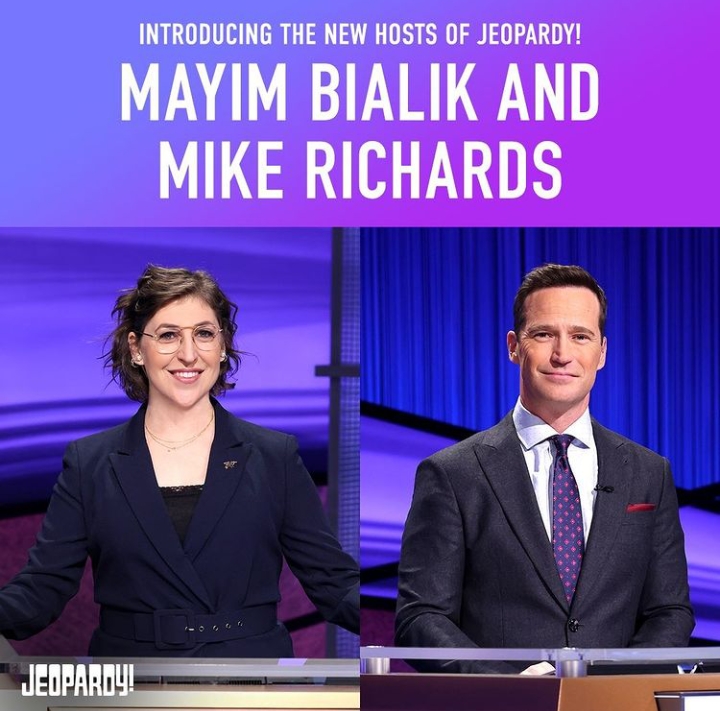Jeopardy! announces the two new hosts of the show.