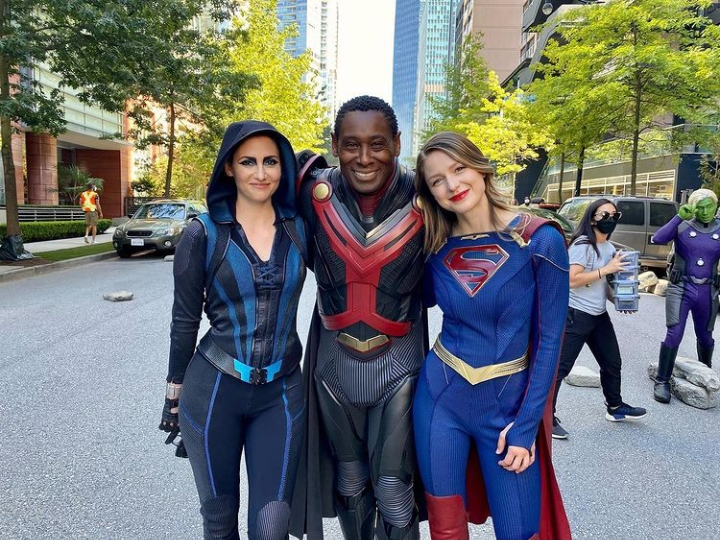 Melissa posted the wrap for the final season of Supergirl
