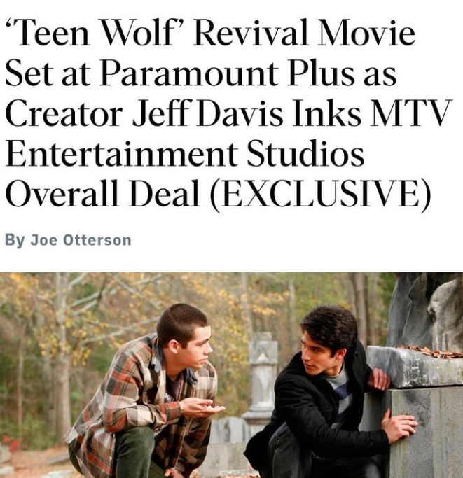Jeff Davis will continue to write the script of Teen Wolf movie