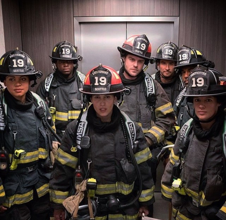 The crew of the hit series Station 19