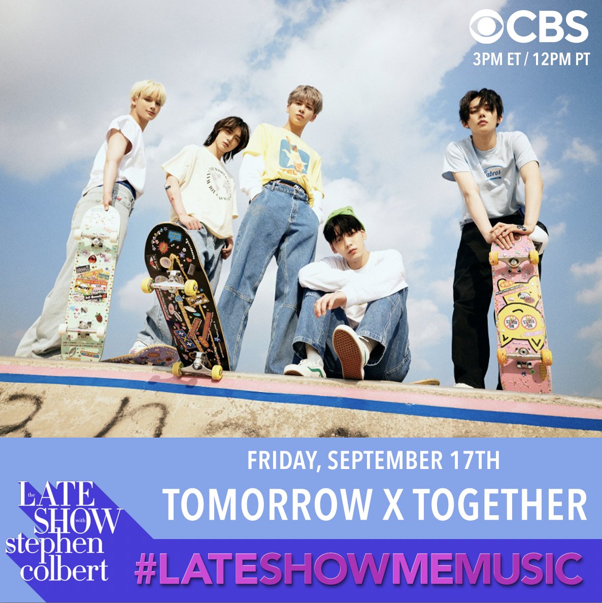 TXT on The Late Show