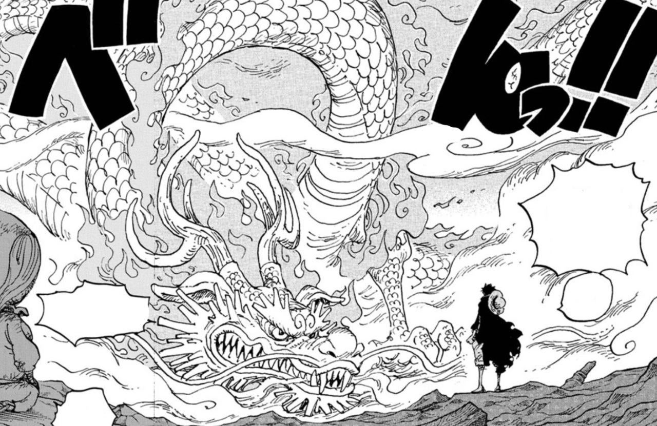One Piece Momonosuke Dragon Form